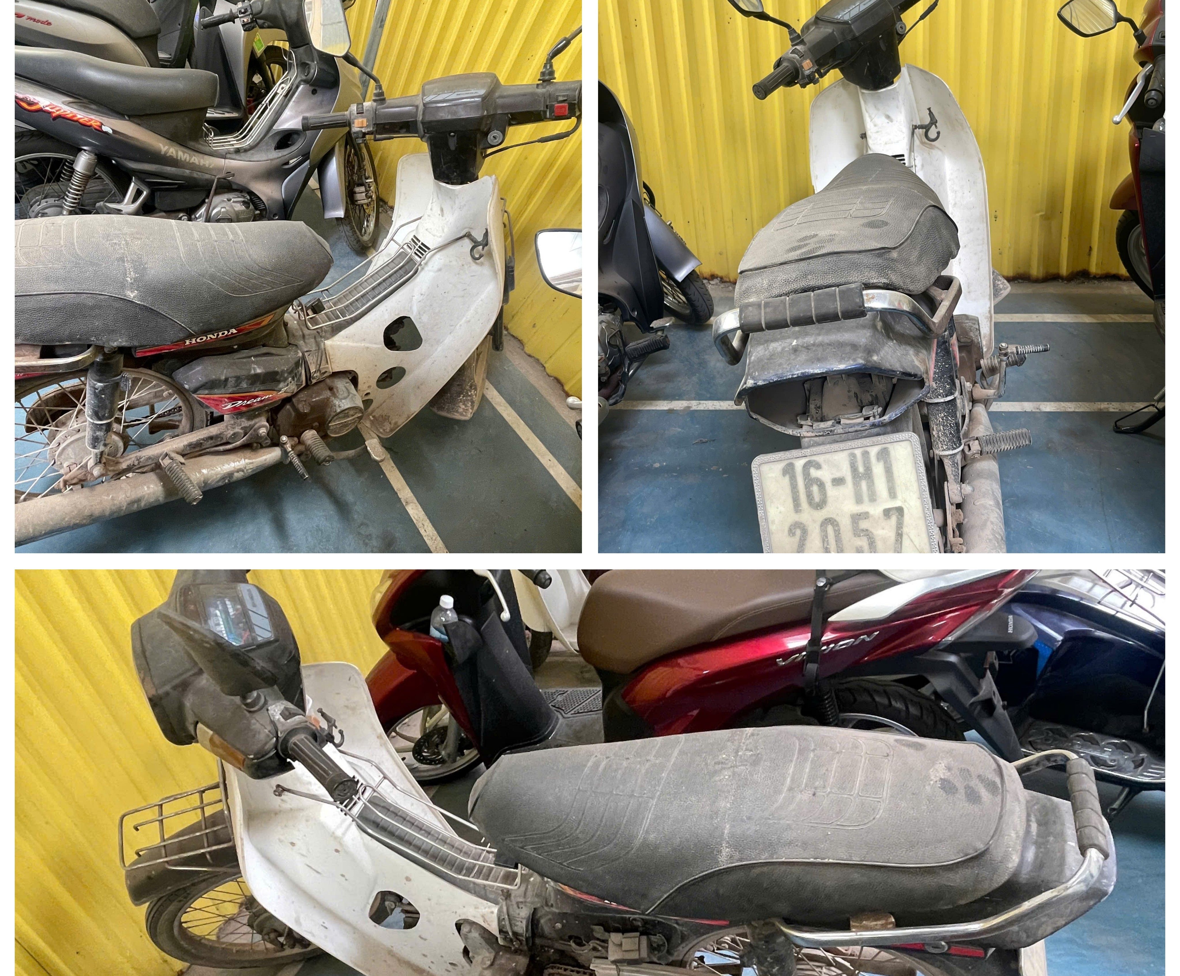 Công an quận Hồng Bàng tìm người liên quan xe mô tô BKS: 16H1-2057